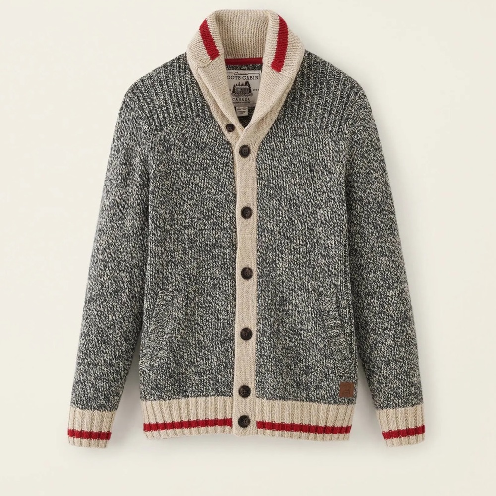 NWT Roots - Cabane Roots Collection Cardigan - Unisex